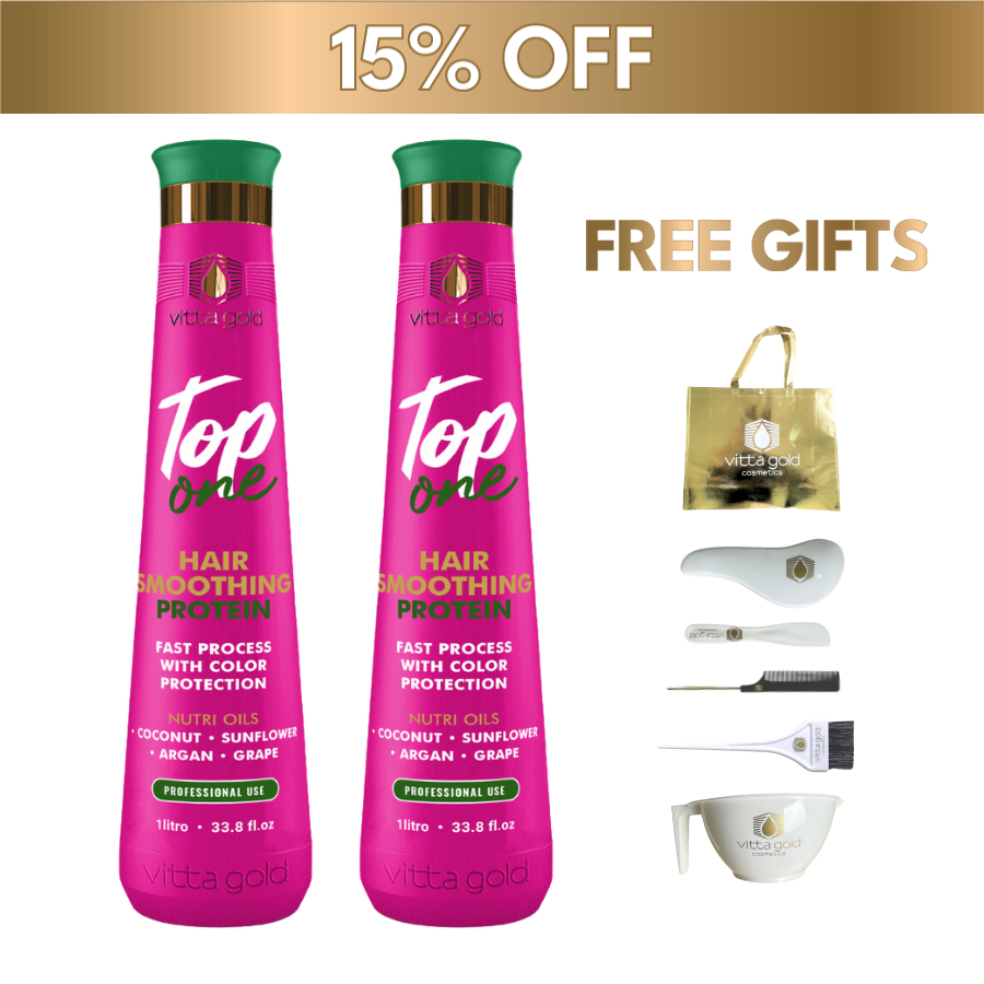 2x Hair Straightening Protein 1000ml Bundle (15% OFF)